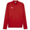 PUMA teamGOAL 1/4-Zip Trainings-Top Herren 01 - PUMA red/PUMA white/fast red M