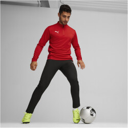 PUMA teamGOAL 1/4-Zip Trainings-Top Herren 01 - PUMA red/PUMA white/fast red XL