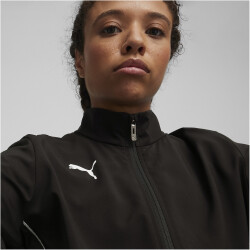 PUMA teamGOAL Sideline Präsentationsjacke Damen 03 - PUMA black/PUMA white L