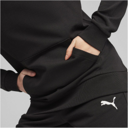 PUMA teamGOAL Casuals Hoodie Damen 03 - PUMA black/PUMA white XS