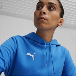PUMA teamGOAL Casuals Hoodie Damen 02 - ignite blue/puma white XS