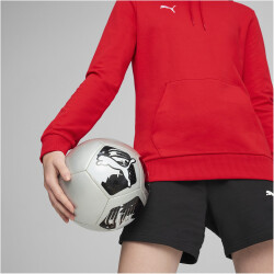 PUMA teamGOAL Casuals Hoodie Damen 01 - PUMA red/PUMA white XL
