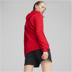 PUMA teamGOAL Casuals Hoodie Damen 01 - PUMA red/PUMA white XL