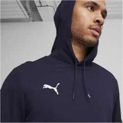 PUMA teamGOAL Casuals Hoodie Herren 06 - PUMA navy/PUMA white L