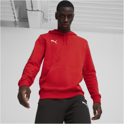 PUMA teamGOAL Casuals Hoodie Herren 01 - PUMA red/PUMA...