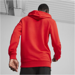 PUMA teamGOAL Casuals Hoodie Herren 01 - PUMA red/PUMA white S
