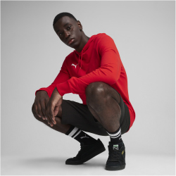 PUMA teamGOAL Casuals Hoodie Herren 01 - PUMA red/PUMA white 3XL
