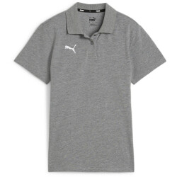 PUMA teamGOAL Casuals Poloshirt Damen 33 - medium gray...