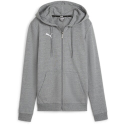 PUMA teamGOAL Casuals Kapuzenjacke Damen 33 - medium gray...