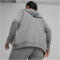 PUMA teamGOAL Casuals Kapuzenjacke Damen 33 - medium gray heather/puma white XS