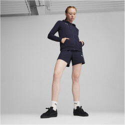PUMA teamGOAL Casuals Kapuzenjacke Damen 06 - PUMA navy/PUMA white XS