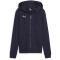 PUMA teamGOAL Casuals Kapuzenjacke Damen 06 - PUMA navy/PUMA white XS