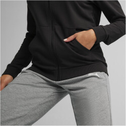 PUMA teamGOAL Casuals Kapuzenjacke Damen 03 - PUMA black/PUMA white XS