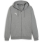 PUMA teamGOAL Casuals Kapuzenjacke Herren 33 - medium gray heather/puma white XS