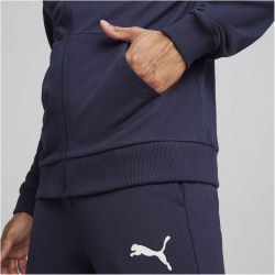 PUMA teamGOAL Casuals Kapuzenjacke Herren 06 - PUMA navy/PUMA white S