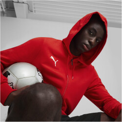 PUMA teamGOAL Casuals Kapuzenjacke Herren 01 - PUMA red/PUMA white 3XL
