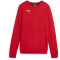 PUMA teamGOAL Casuals Crew Neck Sweatshirt Damen 01 - PUMA red/PUMA white XL
