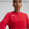 PUMA teamGOAL Casuals Crew Neck Sweatshirt Damen 01 - PUMA red/PUMA white XL