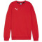 PUMA teamGOAL Casuals Crew Neck Sweatshirt Jungen 01 - PUMA red/PUMA white 116