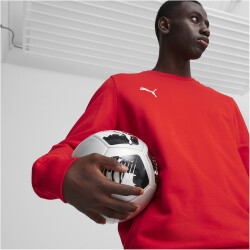 PUMA teamGOAL Casuals Crew Neck Sweatshirt Herren 01 - PUMA red/PUMA white S