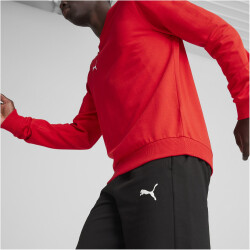 PUMA teamGOAL Casuals Crew Neck Sweatshirt Herren 01 - PUMA red/PUMA white XL
