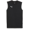 PUMA teamFINAL &auml;rmelloses Trainingsshirt Herren 03 - PUMA black/PUMA silver S