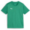 PUMA teamFINAL Trainingsshirt Kinder 05 - sport green/puma silver 116