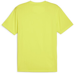 PUMA teamFINAL Trainingsshirt Herren 30 - electric lime/puma silver M