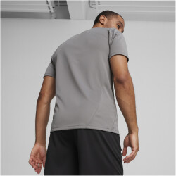 PUMA teamFINAL Trainingsshirt Herren 13 - cast iron/puma silver XXL