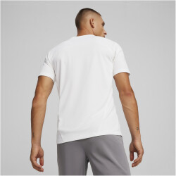 PUMA teamFINAL Trainingsshirt Herren 04 - PUMA white/PUMA silver XL