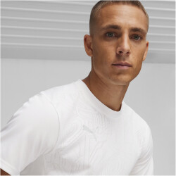 PUMA teamFINAL Trainingsshirt Herren 04 - PUMA white/PUMA silver XL