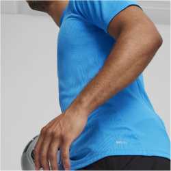 PUMA teamFINAL Trainingsshirt Herren 02 - ignite blue/puma silver S