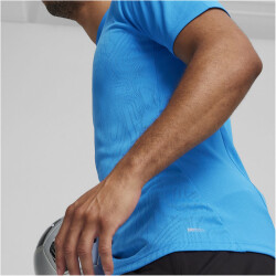 PUMA teamFINAL Trainingsshirt Herren 02 - ignite blue/puma silver M