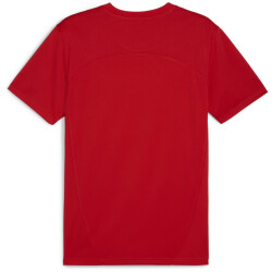PUMA teamFINAL Trainingsshirt Herren 01 - PUMA red/PUMA silver M