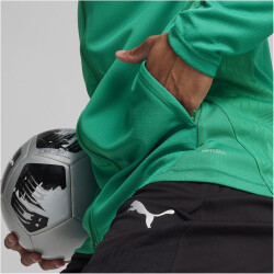 PUMA teamFINAL Trainingsjacke Herren 05 - sport green/puma silver L