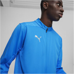 PUMA teamFINAL Trainingsjacke Herren 02 - ignite blue/puma silver S