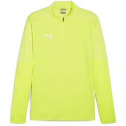 PUMA teamFINAL 1/4-Zip Trainings-Top Herren 30 - electric...