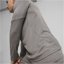 PUMA teamFINAL 1/4-Zip Trainings-Top Herren 13 - cast iron/puma silver M
