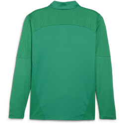 PUMA teamFINAL 1/4-Zip Trainings-Top Herren 05 - sport green/puma silver S