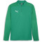 PUMA teamFINAL 1/4-Zip Trainings-Top Herren 05 - sport green/puma silver L
