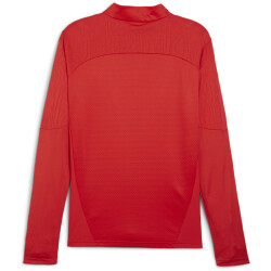PUMA teamFINAL 1/4-Zip Trainings-Top Herren 01 - PUMA red/PUMA silver M