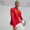 PUMA teamFINAL 1/4-Zip Trainings-Top Herren 01 - PUMA red/PUMA silver M