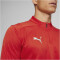 PUMA teamFINAL 1/4-Zip Trainings-Top Herren 01 - PUMA red/PUMA silver M