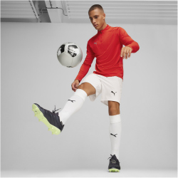PUMA teamFINAL 1/4-Zip Trainings-Top Herren 01 - PUMA red/PUMA silver XL