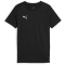 PUMA teamFINAL Casuals T-Shirt Kinder 03 - PUMA black/PUMA silver 128