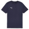 PUMA teamFINAL Casuals T-Shirt Herren 06 - PUMA navy/PUMA silver L