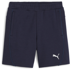 PUMA teamFINAL Casuals Shorts Kinder 06 - PUMA navy/PUMA silver 152