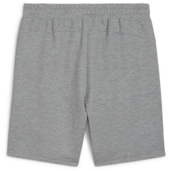 PUMA teamFINAL Casuals Shorts Herren 33 - medium gray heather/puma silver L