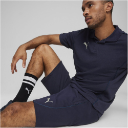 PUMA teamFINAL Casuals Shorts Herren 06 - PUMA navy/PUMA silver M
