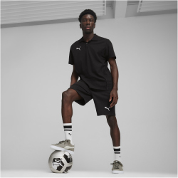 PUMA teamFINAL Casuals Shorts Herren 03 - PUMA black/PUMA silver S
